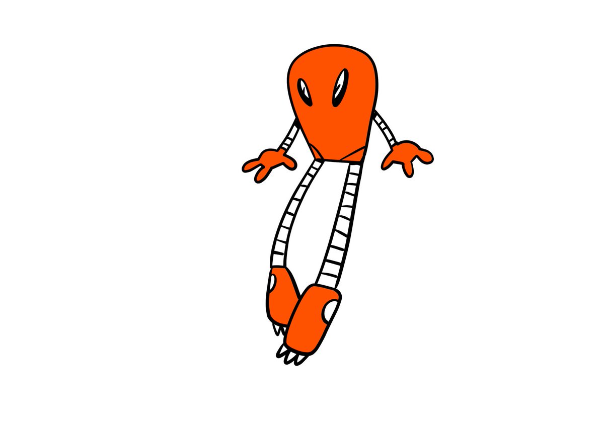 「のびるキック 」|加藤カトヲより愛をこめてのイラスト