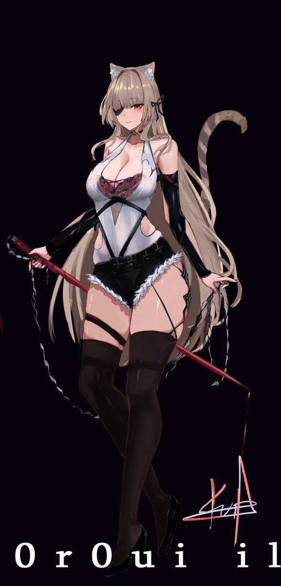 kur0r0ui's tweet image. 😻🐈 （にゃ）
#キャットファンタジー #CatFantasy #猫娘 #シルヴェッティ #キャットファンタジーイラコン新スキン