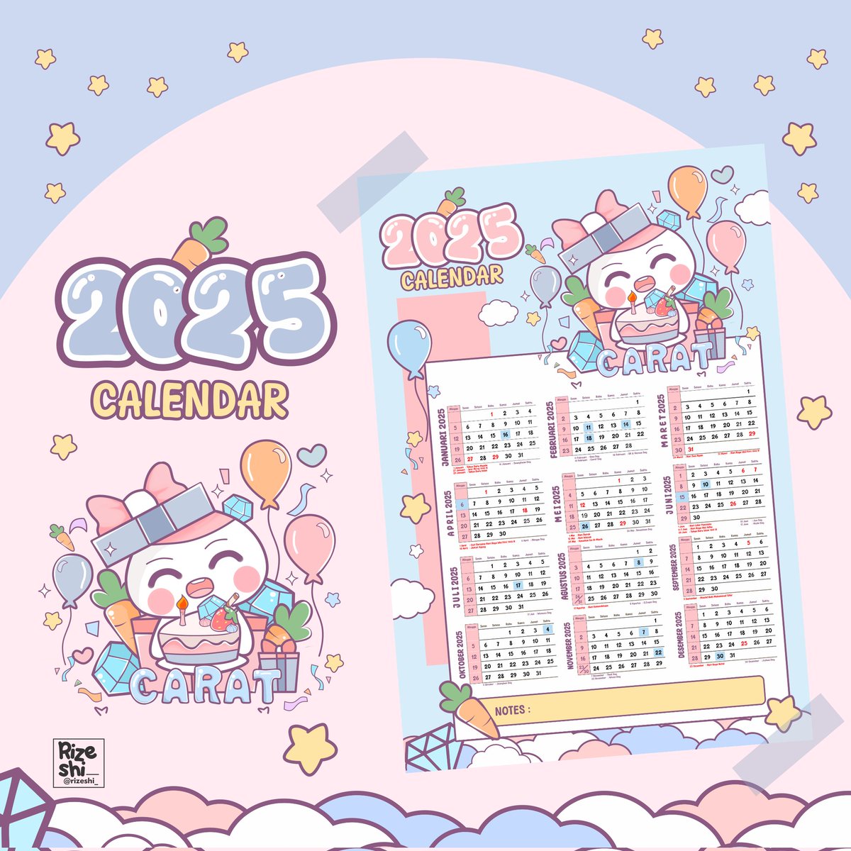 Ristiay | Hoshi Birthday Kit tweet media