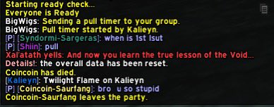 Classic m+ pug experience LMAOO