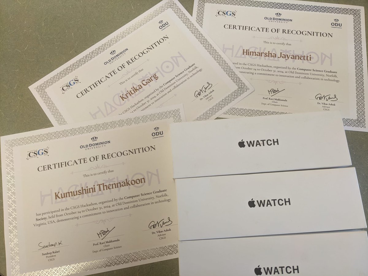 Kumushini Thennakoon (@kumushinit) on Twitter photo 🏆 I am happy that our project “Tracking political trends around US presidential election with social media data” won the hackathon (PhD category) organized by <a href="/CSGS_ODU/">Computer Science Graduate Society - ODU</a>.
Team Titans :<a href="/HimarshaJ/">Himarsha R. Jayanetti</a>, <a href="/kritika_garg/">Kritika garg</a>, <a href="/KumushiniT/">Kumushini Thennakoon</a>
<a href="/WebSciDL/">WS-DL Group, ODU CS</a> <a href="/NirdsLab/">nirds-lab</a> <a href="/oducs/">ODU Computer Science</a> 🏆 I am happy that our project “Tracking political trends around US presidential election with social media data” won the hackathon (PhD category) organized by <a href="/CSGS_ODU/">Computer Science Graduate Society - ODU</a>.
Team Titans :<a href="/HimarshaJ/">Himarsha R. Jayanetti</a>, <a href="/kritika_garg/">Kritika garg</a>, <a href="/KumushiniT/">Kumushini Thennakoon</a>
<a href="/WebSciDL/">WS-DL Group, ODU CS</a> <a href="/NirdsLab/">nirds-lab</a> <a href="/oducs/">ODU Computer Science</a>