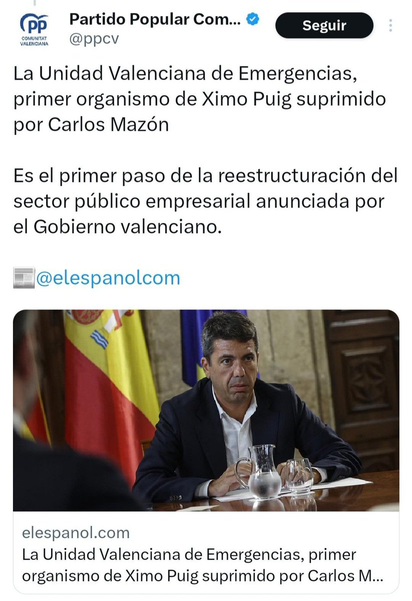 jero_armas's tweet photo. El PP sale en desbandada para ocultar su responsabilidad en la catástrofe de Valencia.¡ Y como lo hacen! Como mejor se les da , MINTIENDO..  Hay que exigir como hacen ellos @sanchezcastejon la dimisión de estos tres asesinos !. Feijoo Abascal y Carlos Mazon. https://t.co/WBHvWWlXgv
