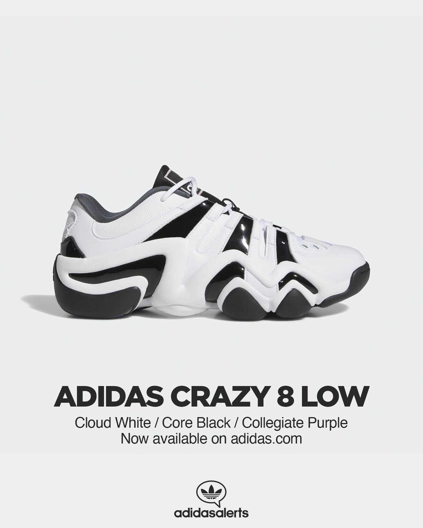 Adidas crazy 8 low hot sale