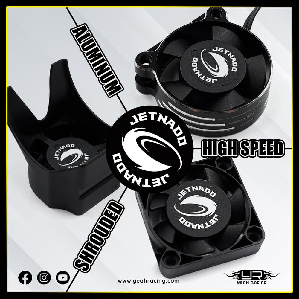 yeahracing's tweet photo. Jetnado Series Super High Speed Fan!
Model: YA-0740 / YA-0745 / YA-0746

Jetnado series of cooling fans, with an upgraded motor providing more rpms pushing more air offering more cooling than before!

Check it our right now:
https://t.co/DmenLKfTFB

#jetnado
#yeahracing https://t.co/Pqseva5uqs