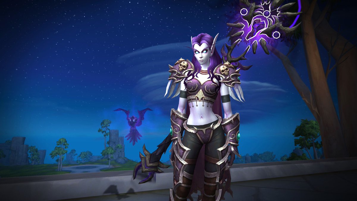 Fizzyelf_gaming's tweet photo. I transferred her to alliance just before I found out about the sylvanas transmog 😅 https://t.co/uxfWCMOlnH