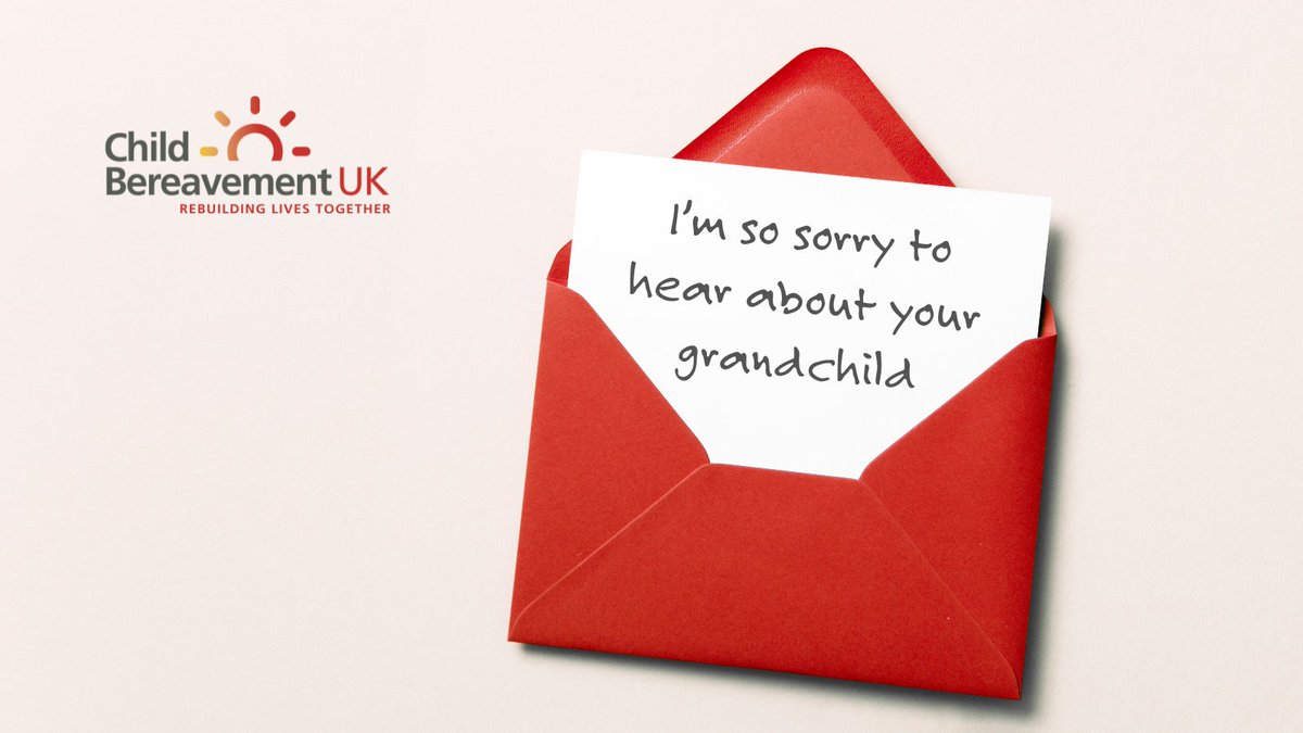 cbukhelp's tweet photo. When a grandchild dies, grandparents feel intense sadness. Others can overlook their grief as they understandably focus on the bereaved parents.

If you know a bereaved grandparent, try to keep in touch, send a card or simply say how sorry you are. https://t.co/gsOjcXAEDb