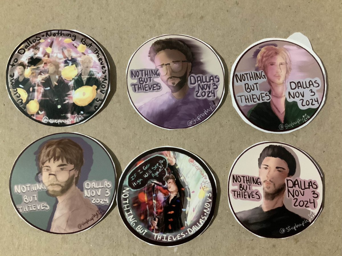 stephaphy's tweet photo. I’ll be handing out stickers at the Dallas show for Nothing but Thieves on Sunday :) feel free to come up to me if you’d like one :D 

#nothingbutthieves https://t.co/mWFbmmTwvw