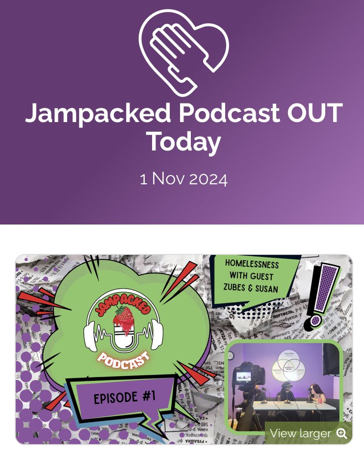 Jampacked mini podcast series created by a young woman  (Jameelah) who joined #PowerToChange project seeking to find her voice in the world, though the art of podcasting. Jameelah is registered blind but does not let this disability inhibit her in anyway leicestershirecares.co.uk/about-charity/…