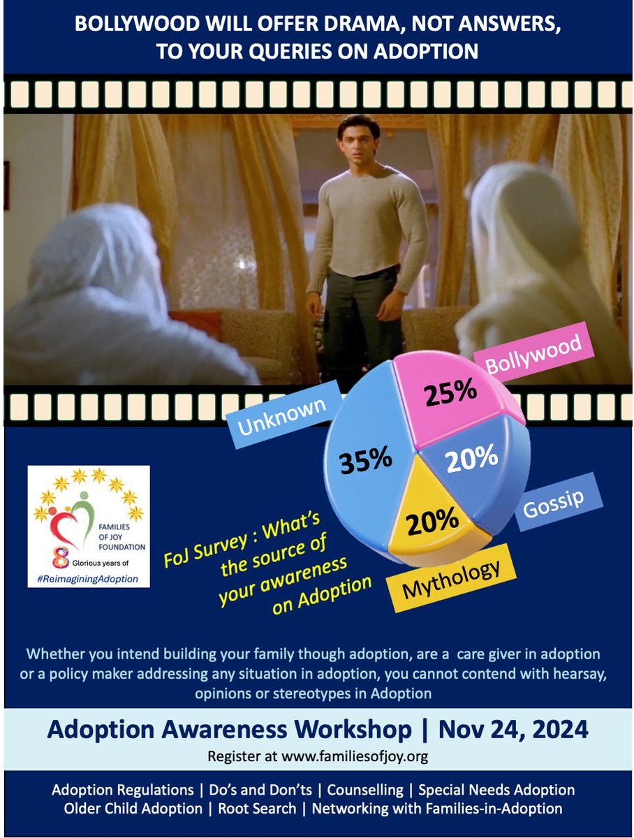 November is Adoption Wareness Month - Register for our upcoming Adoption Awareness Workshop on Nov 24