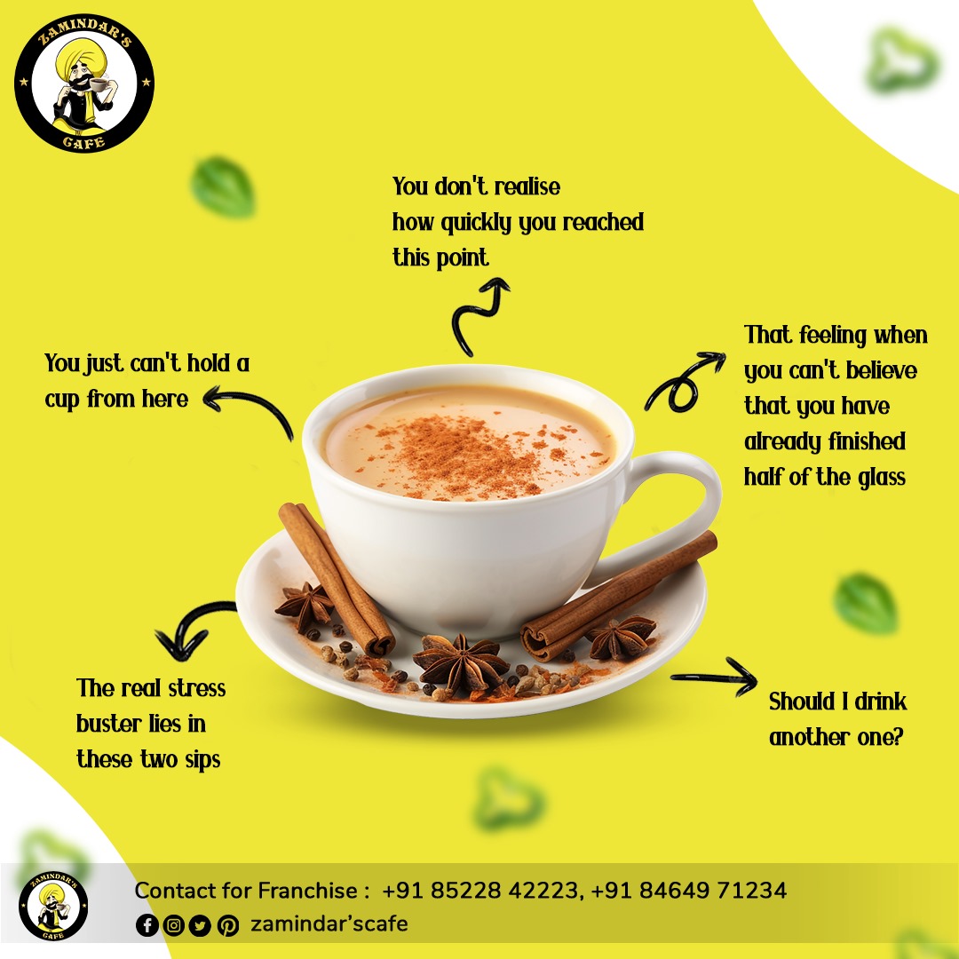 ZamindarsC97159's tweet image. Nothing beats the feeling of enjoying a warm cup of our signature brew! ☕

Contact for Franchise: +918522842223, +9184649 71234
Visit :zamindarscafe.com

#premiumoutlet #tearoom #onetimeinvestment #Hyderabad #Andhrapradesh #FranchiseOpportunity #ZamindarsCafe