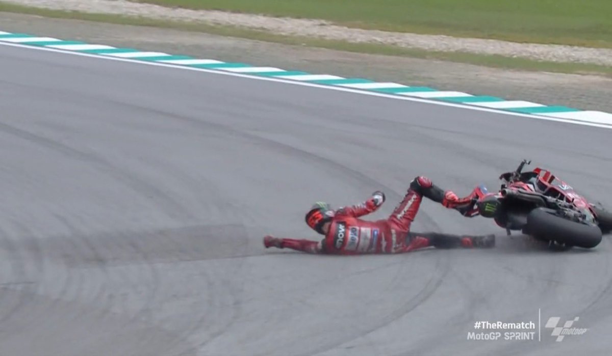 No Pecco ! Not today!!!!  #MalesianGP #MotoGP  #TheRematch