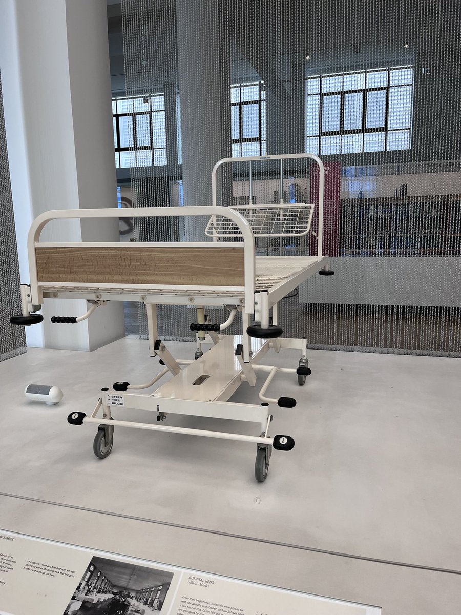 Last month I celebrated 20years as a registered nurse. 🎉Thursday I went to the Science Museum and saw one of the beds I trained with on display! 😱 I was not ready for that! 👵🏼😂