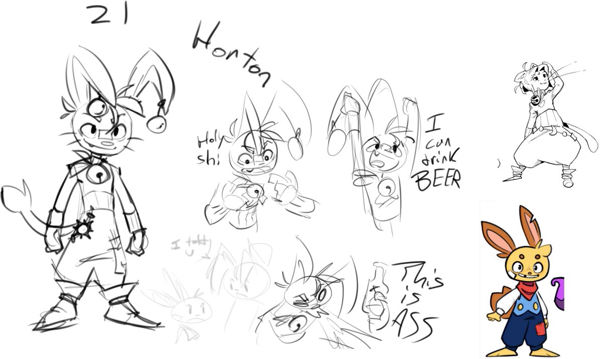 My take on the fusion with the potara rings, going with the name Horton in the poor attempt of combing Happy n Fortune