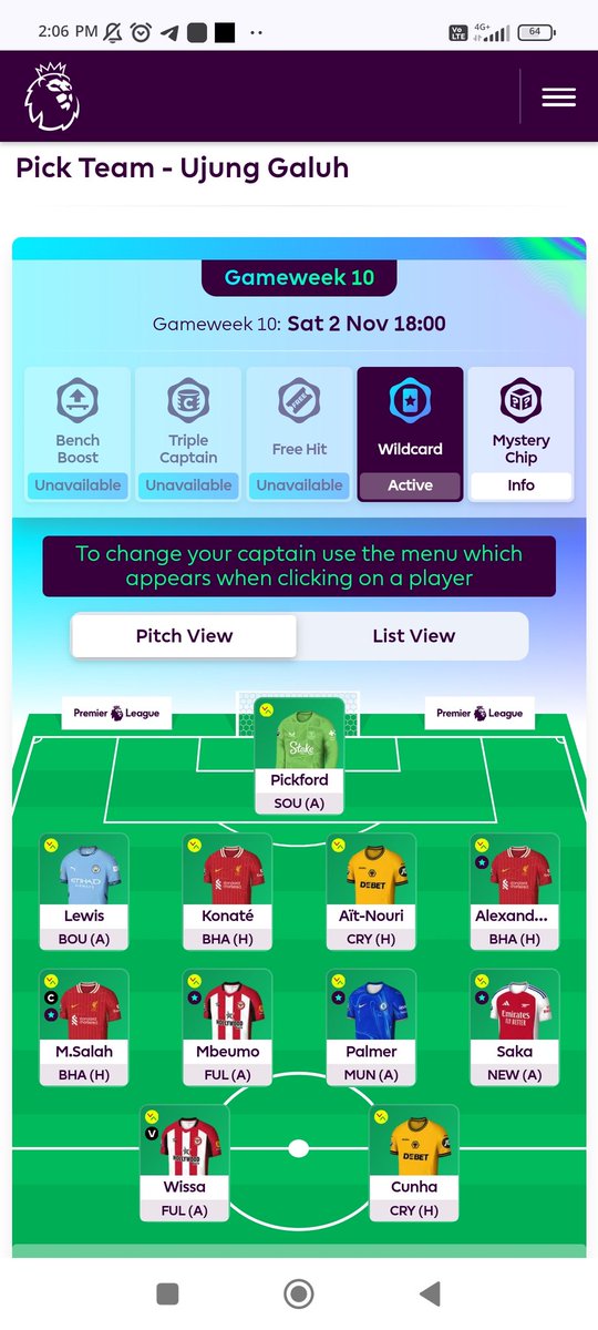 INI TIM FPL KU! MANA TIM FPLMU?