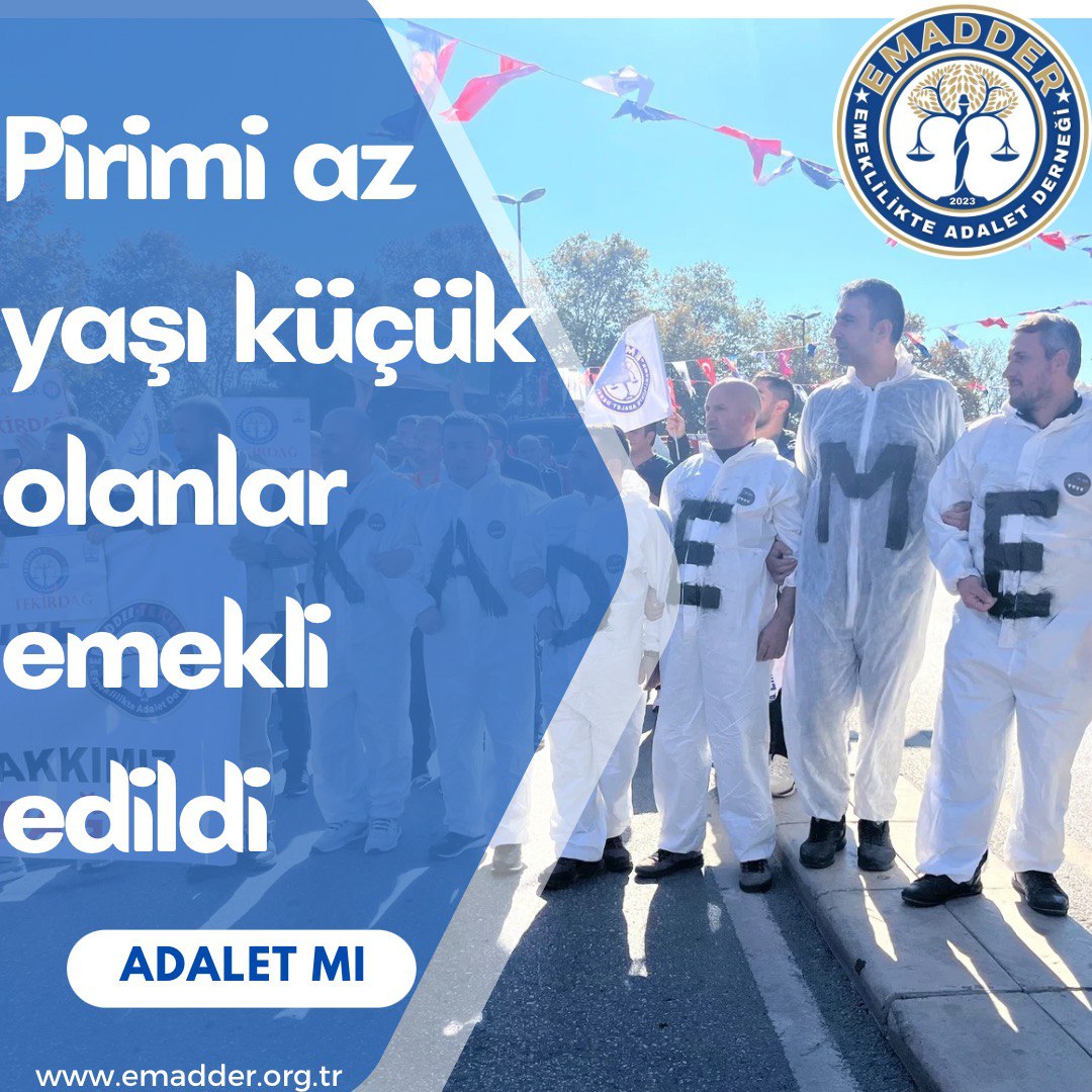 MURAT ÜNLÜ ⚖️ (@munlu184118) on Twitter photo <a href="/memetsimsek/">Mehmet Simsek</a> Kademeli emeklilik gelmeden ülkede huzur refah gelmez bilin isterim
Tek istediğimiz adaletin sağlanması adalet ise Kademeli Emekliliktir
<a href="/memetsimsek/">Mehmet Simsek</a>
<a href="/isikhanvedat/">Prof. Dr. Vedat Işıkhan</a>
<a href="/_cevdetyilmaz/">Cevdet Yılmaz</a>
<a href="/AhmetAYDIN_02/">Ahmet AYDIN</a>
#KademeYoksaİstifaIşıkhan <a href="/memetsimsek/">Mehmet Simsek</a> Kademeli emeklilik gelmeden ülkede huzur refah gelmez bilin isterim
Tek istediğimiz adaletin sağlanması adalet ise Kademeli Emekliliktir
<a href="/memetsimsek/">Mehmet Simsek</a>
<a href="/isikhanvedat/">Prof. Dr. Vedat Işıkhan</a>
<a href="/_cevdetyilmaz/">Cevdet Yılmaz</a>
<a href="/AhmetAYDIN_02/">Ahmet AYDIN</a>
#KademeYoksaİstifaIşıkhan
