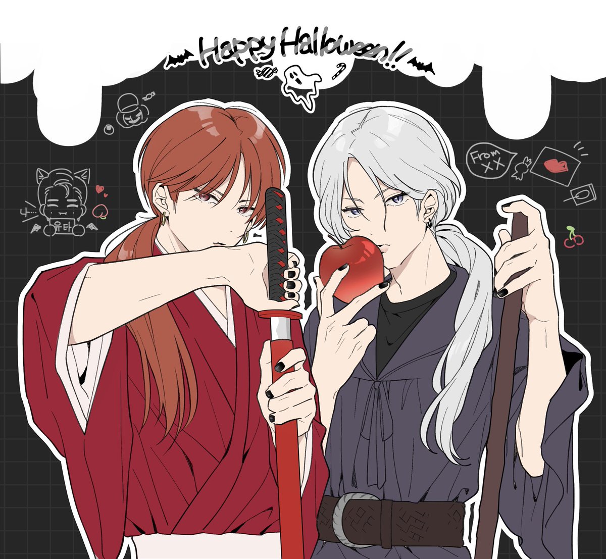 Halloween2024🖼️
🎃👻🍬🍭🍒🍎🗡️(🍑)