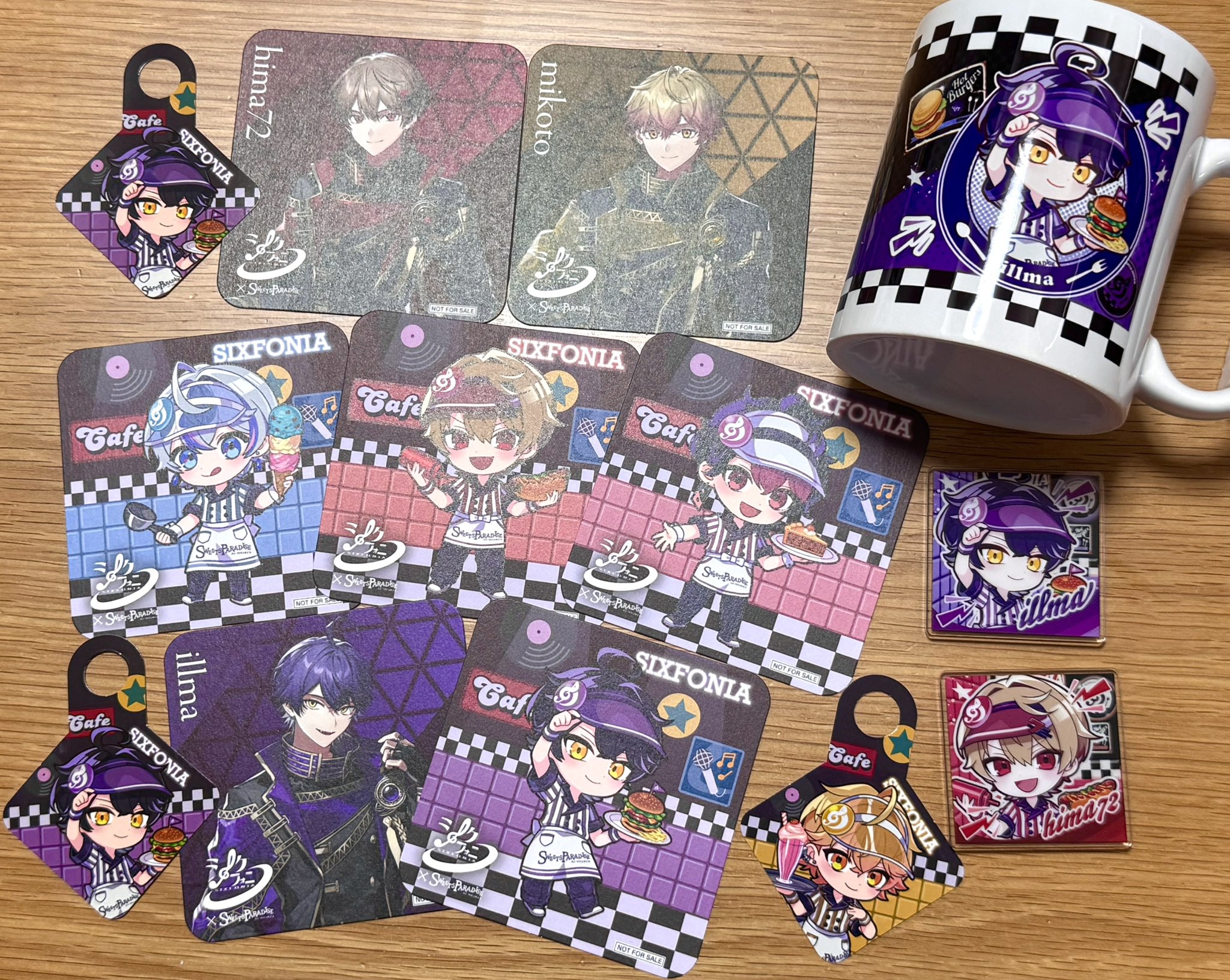 シクフォニ マグカップ スイパラコラボ すち シクフォニ 暇72くん