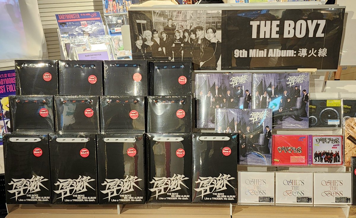 THEBOYZ】 9th Mini Album『#導火線』 《Photobook Ver.(3種)》 本日
