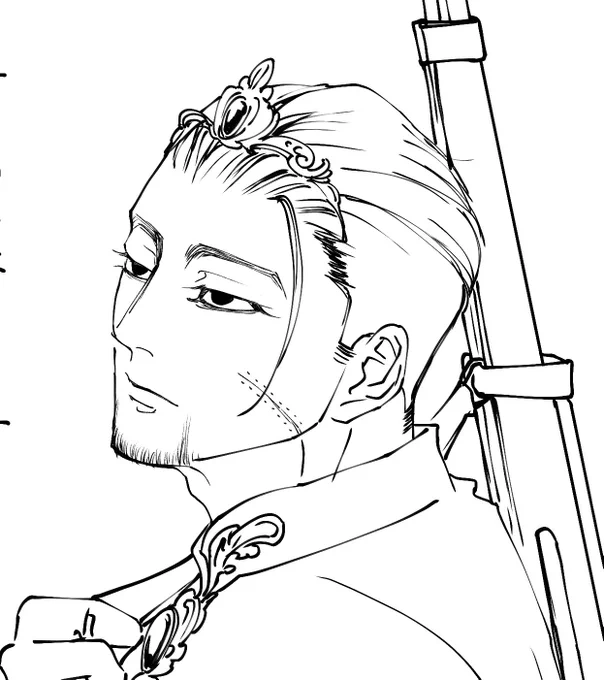 今描いてる漫画コマによって姫尾ガタとおっさん尾ガタが出てくるので同一人物に見えない
とりあえず髭と傷があったら全部尾ガタです 
