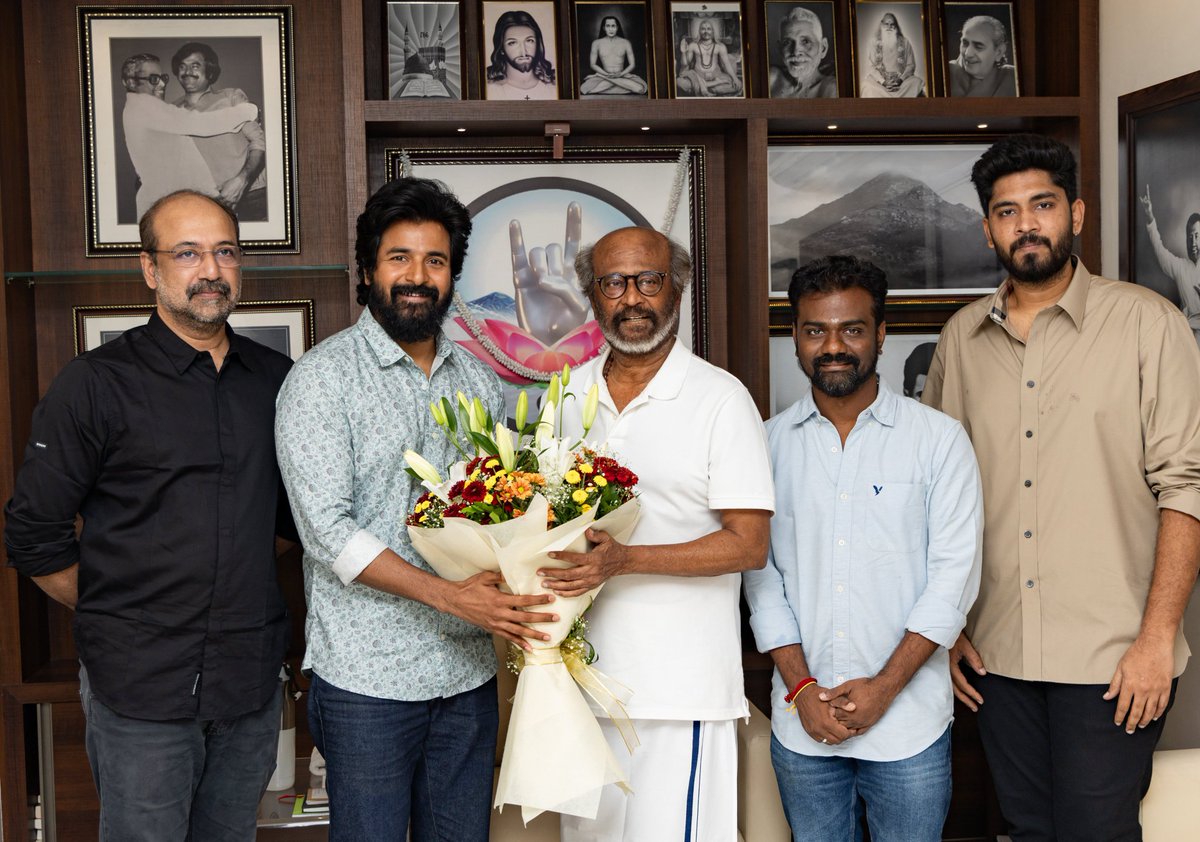 rameshlaus's tweet photo. #Superstar @rajinikanth appreciated Team #Amaran https://t.co/23wEx3IhyU