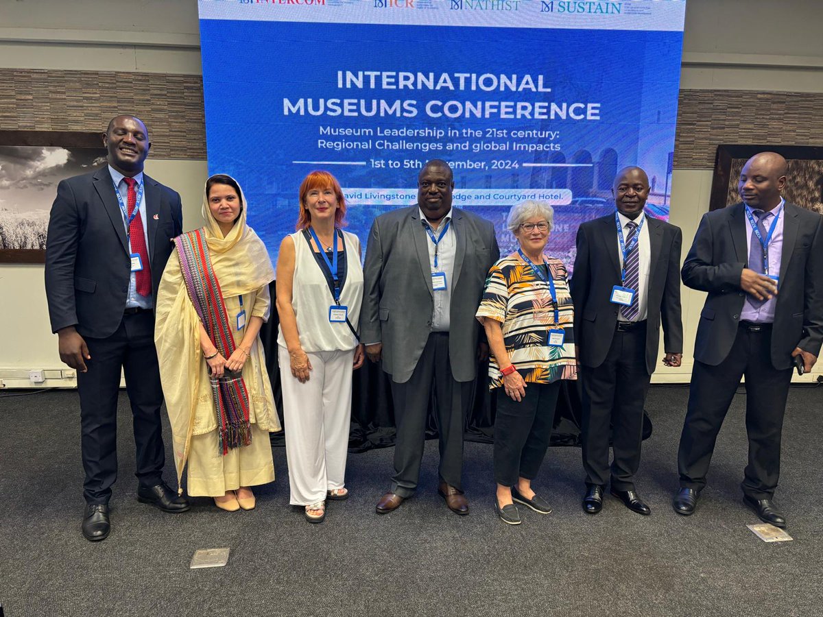 intercom_icom's tweet image. #ZambiaConference Ic Chairs, Vice Chair of Icom and Zambian board of museums
@ICOM_ICR @IcomNathist