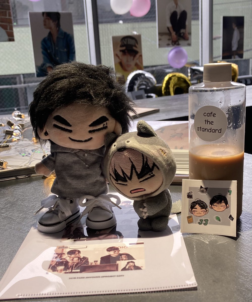 crosspot987's tweet photo. @jn_to_jb_to_jn @cafe_0907 早速、お邪魔させていただきました😍ご準備いただきありがとうございます🥰

#GOT7 #갓세븐 #JAYB #jinyoung https://t.co/n3XSahZ5MY