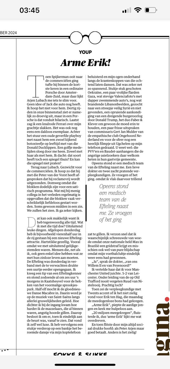 .<a href="/nrc/">NRC</a> Arme Erik!-zaterdag