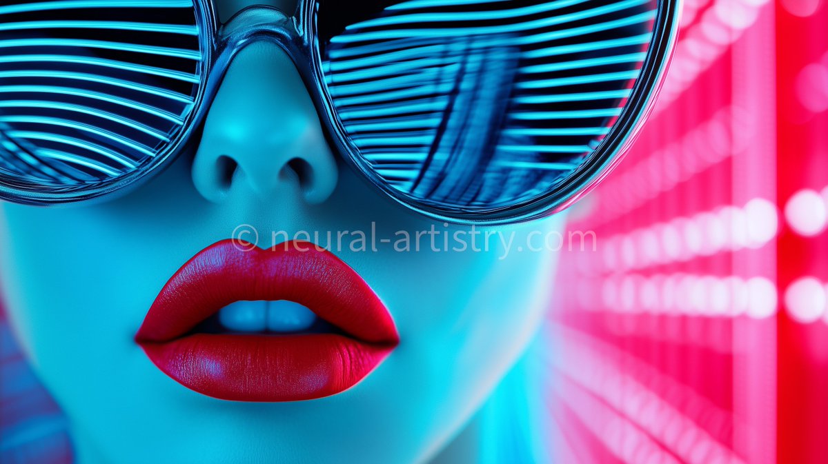 __neural__'s tweet image. I wander these electric dreams, a silent observer of my own illusions. #ElectricDreams #NeonReflections #InnerOdyssey