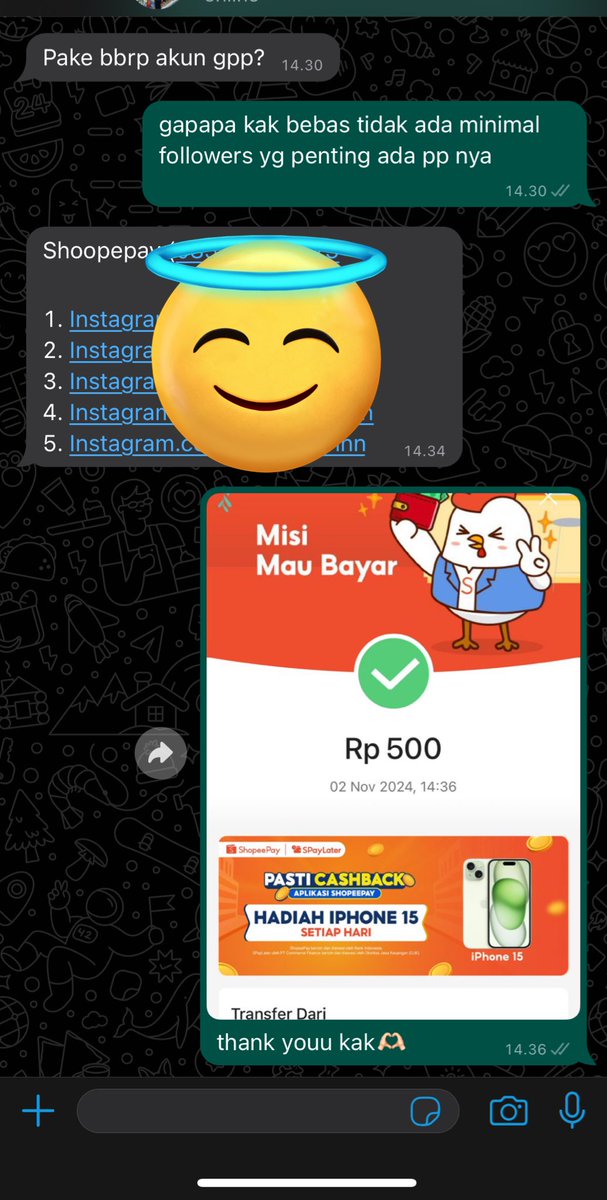 chococreaaammm's tweet photo. langsung cair gapake nunggu https://t.co/nvTzO60JtQ