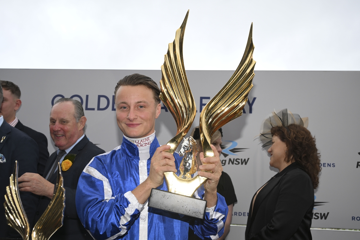 Racing NSW (@racing_nsw) on Twitter photo "I had to ride him quite brave and hope we got a bit of luck. And we got a few gaps up there."
It was an eventful $10m James Squire Golden Eagle๐ฆ
at Rosehill - check out what the jockeys had to say after Lake Forest's win. ๐ธ <a href="/Bradley_Photos/">Bradley Photos</a>
READ: tinyurl.com/yc2f54b4 "I had to ride him quite brave and hope we got a bit of luck. And we got a few gaps up there."
It was an eventful $10m James Squire Golden Eagle๐ฆ
at Rosehill - check out what the jockeys had to say after Lake Forest's win. ๐ธ <a href="/Bradley_Photos/">Bradley Photos</a>
READ: tinyurl.com/yc2f54b4