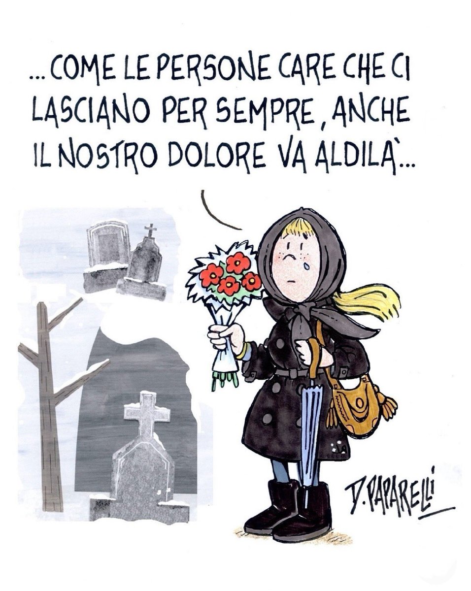danilopaparelli's tweet image. il #2Novembre, la #commemorazione dei #defunti, è uno dei #giorni più #malinconici e #struggenti dell’a no nel #ricordo dei nostri #cari che non sono più con noi