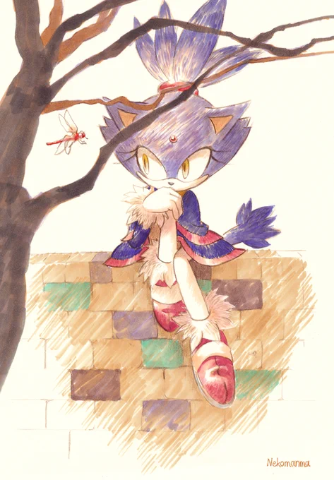 #SonicTheHedgehog AutumnI have reposted a fanart of mine that I posted in the past. 