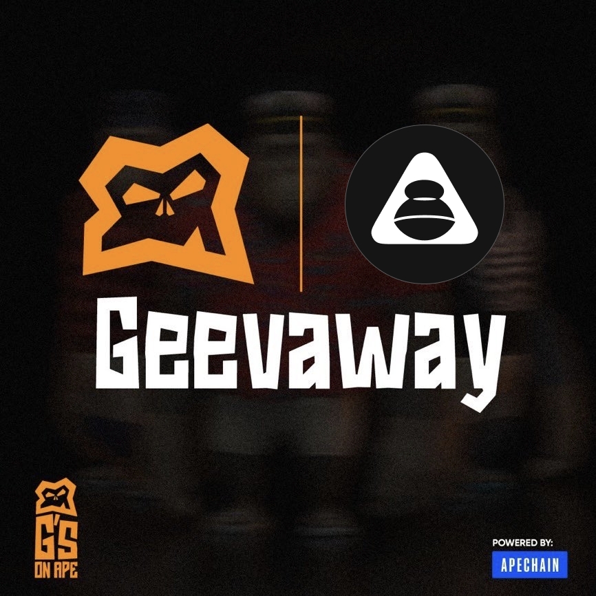 ApeSea X GeezOnApe

Geez! We're thrilled to announce our collaboration with one of the most anticipated mints on ApeChain by <a href="/RidazLp2/">Rida</a> and <a href="/Xeer/">Xeer</a>, both of them are ApeSEA holders🫡

🎁 WHITELIST GIVEAWAY
5 WL Raffle under this post &amp; 12 WL only for holder raffle in Discord

To