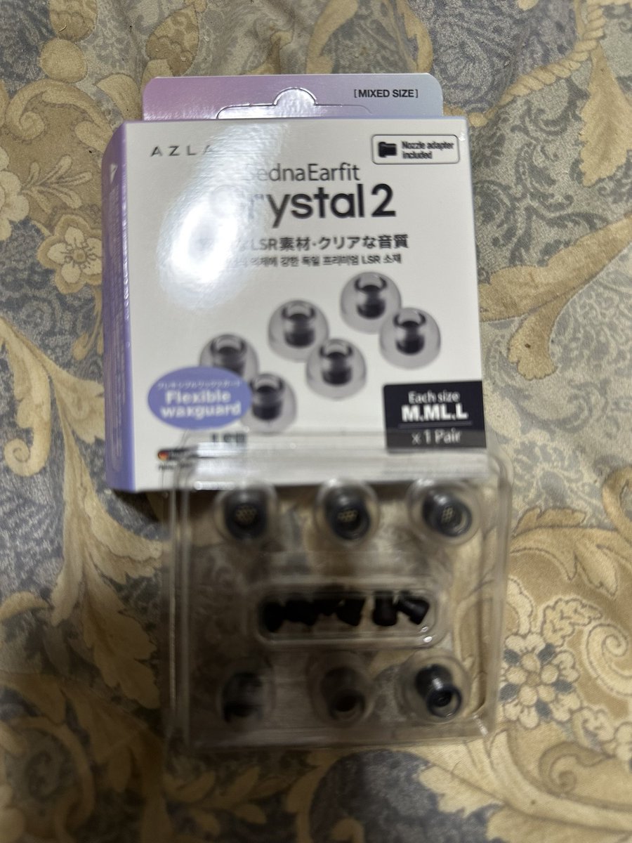 _REO_Ch's tweet photo. 今日発売の
SednaEarfit Crystal 2 Standard
着弾
これ、好きだわ
SednaEarfit XELASTEC II Standard
も良かったけど
これは別格にいい、音が籠らず広がりが多い印象
空間表現力が凄い
#AZLA #Crystal2 #mapro1000 https://t.co/Apj7nwhqoQ