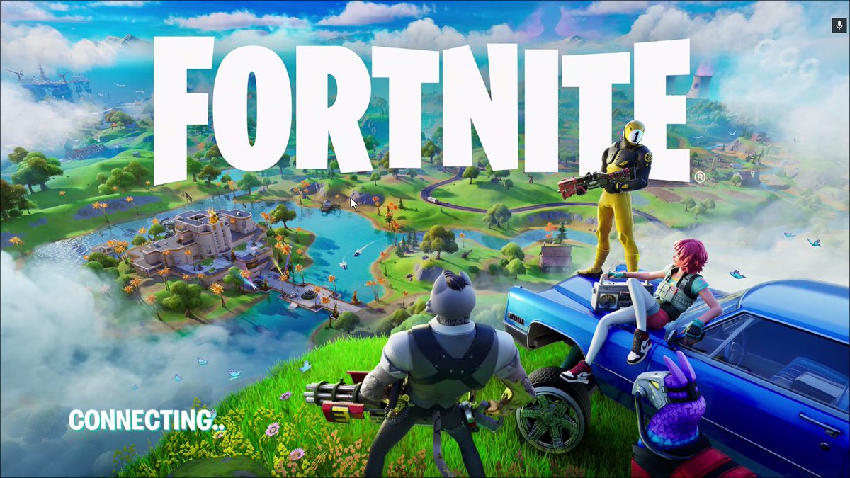 Titaniumgo19088's tweet photo. new fortnite keyart when logging in. Downtime is gonna last until 1 AM ET (14:00 my time) which sux but its gonna be worth the wait https://t.co/6SQ3z2aEZ2