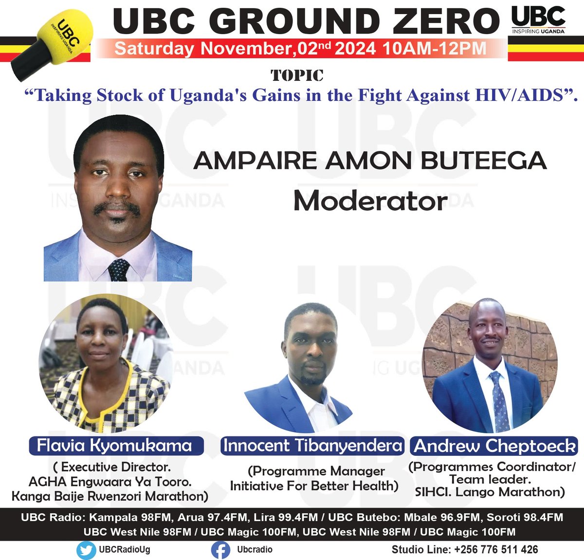 Ampaire Amon Buteega (@amonbuteega) on Twitter photo Is it possible to End HIV/AIDS by 2030? Join us now on @UBCGroundZero <a href="/GovUganda/">Government of Uganda</a> <a href="/aidscommission/">Uganda AIDS Commission</a> <a href="/MoICT_Ug/">Ministry of ICT&NG</a> Is it possible to End HIV/AIDS by 2030? Join us now on @UBCGroundZero <a href="/GovUganda/">Government of Uganda</a> <a href="/aidscommission/">Uganda AIDS Commission</a> <a href="/MoICT_Ug/">Ministry of ICT&NG</a>