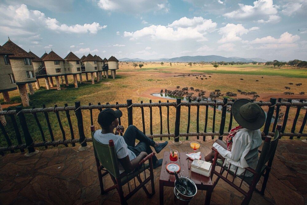 novan_global's tweet photo. Elevated on stilts* 
Overlooking a waterhole and the vast Tsavo plains,this lodge is famed for being among the World’s Most Photographed Lodges.

Book your holiday today:
Online:https://t.co/GANqzpSc2t
📧experience@novanglobal.com
🪀https://t.co/SfqSnvEuq7 https://t.co/ElcjdsMi8S