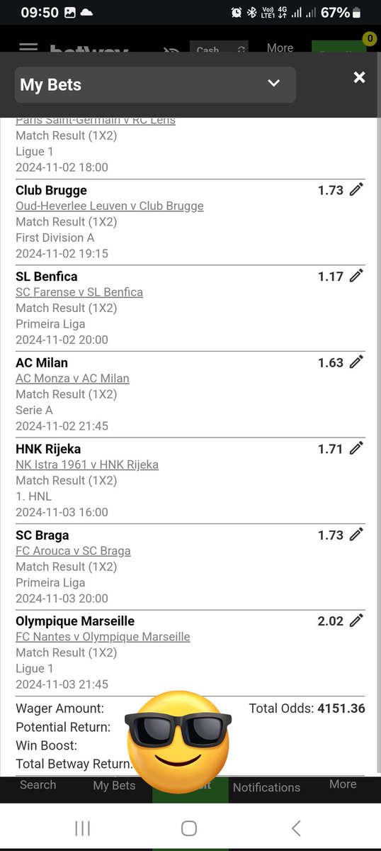 LuyandaCele16's tweet photo. I just placed a bet with Betway. Tap here to copy my bet or search for this booking code in the Multi Bet betslip X82A57C0D https://t.co/b7Rid52g3Y https://t.co/OhSOoiQW0j