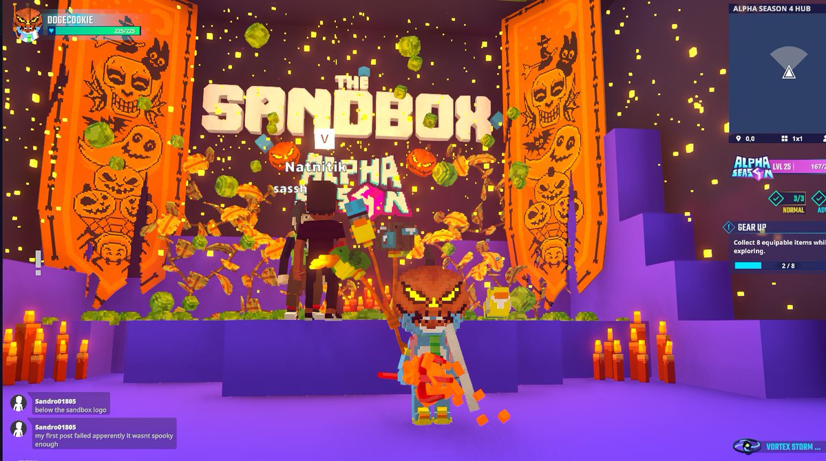 🎃👻 Rocking my spookiest look at the HUB photobooth in <a href="/TheSandboxGame/">The Sandbox</a>. Come join, and get ghoulish! register-landings.sandbox.game/alphaseason4-s… #TheSandbox #AlphaSeason4 #AS4SocialChallenge
