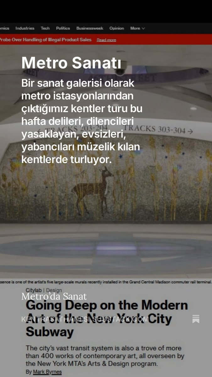 Bir sanat galerisi olarak metro istasyonlarından  çıktığımız #kentrasathanesi turu bu hafta delileri, dilencileri yasaklayan,  evsizleri, yabancıları müzelik kılan kentlerde turluyor.
video kaydı burada: youtu.be/vfA5hh7vojE
Bülteni şurad: youtu.be/vfA5hh7vojE