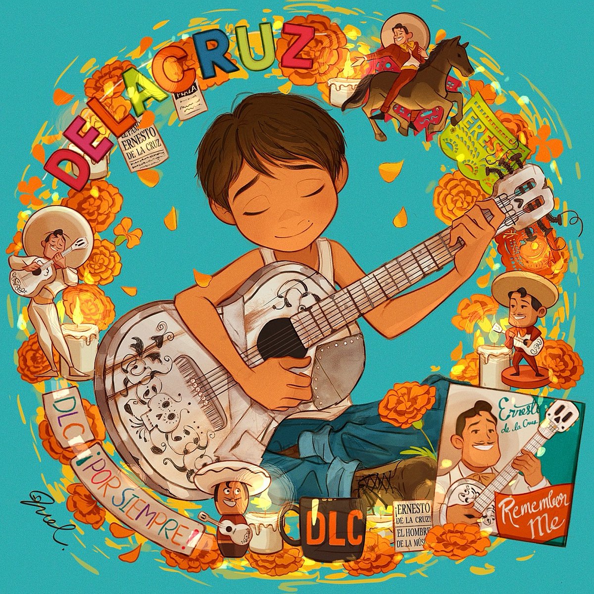 melchencanto's tweet photo. 🏵️Feliz Día de los Muertos🏵️
死者の日おめでとう！ https://t.co/WUY2PufdJI