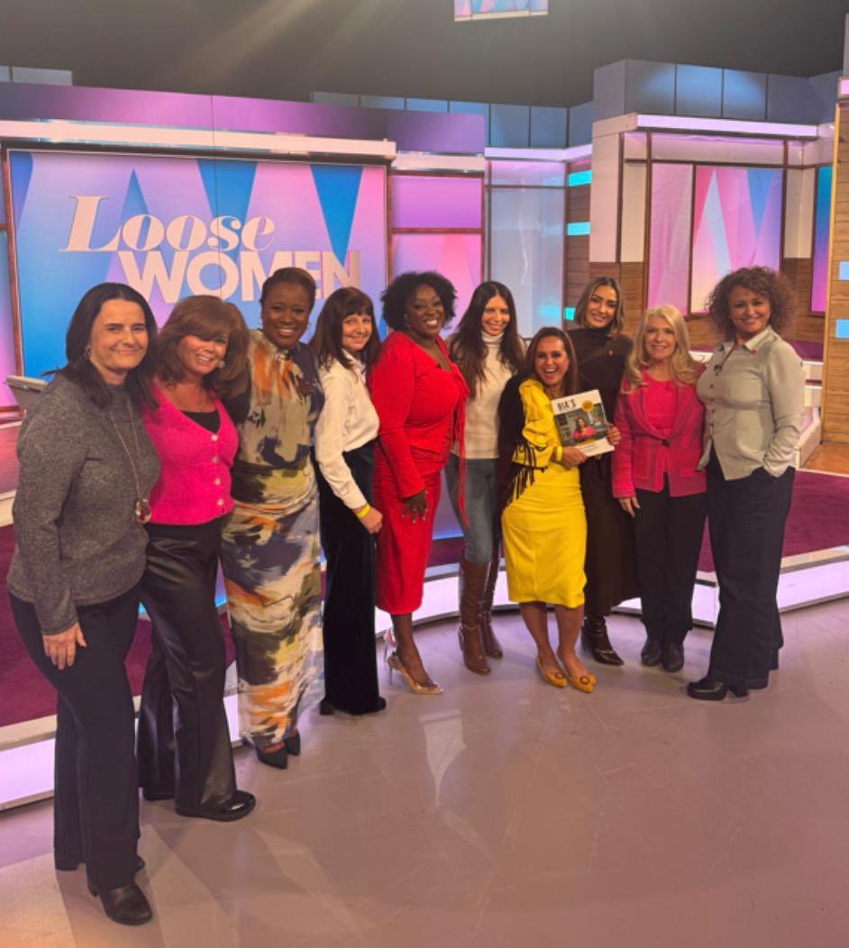 Good day at the live recording of <a href="/loosewomen/">Loose Women</a> yesterday. Fun sitting in the panels seats.