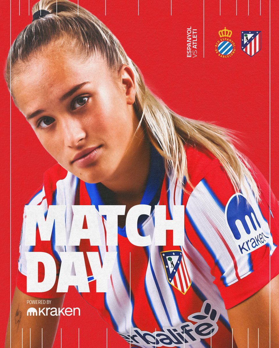 ¡Con todo, Atleti! 💪