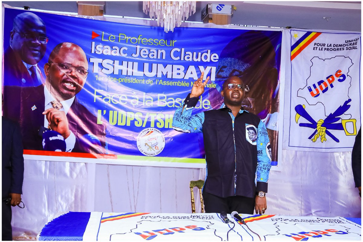 Isaac JC Tshilumbayi officiel tweet media