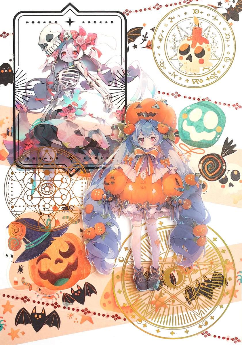 ChibiLoft's tweet photo. Last one of the Halloween themed postcards....  😁🍬
#PETape #Halloween #MoCard #TheWashiTapeShop #TrickOrTreat #言已文創 #紙跡 #信的戀人 #南瓜驚魂 #星河夜曲 #魔法耀光 #太陽花神 https://t.co/KH0QnPXk9g