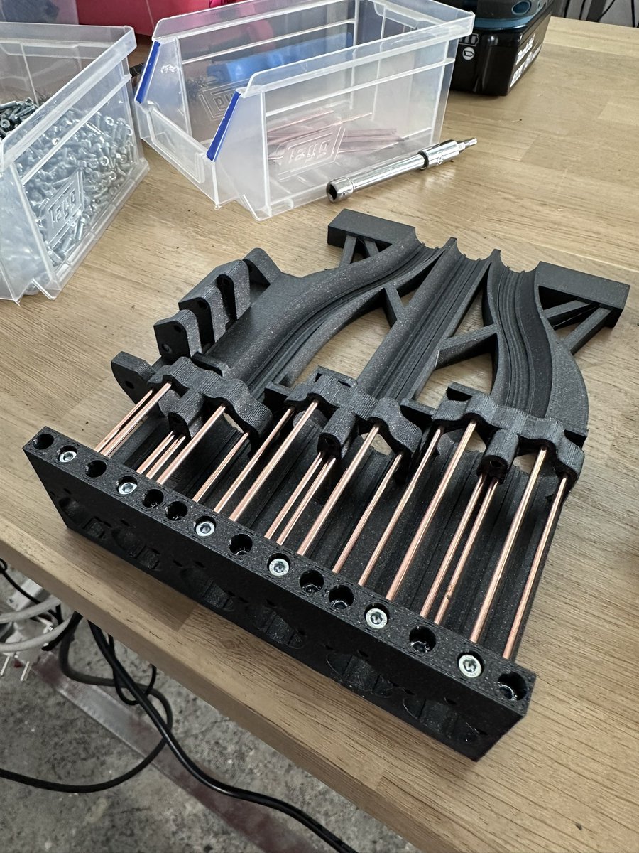 Day 12 of "just the finishing touches" for the next marble clock video. Almost there, I promise.