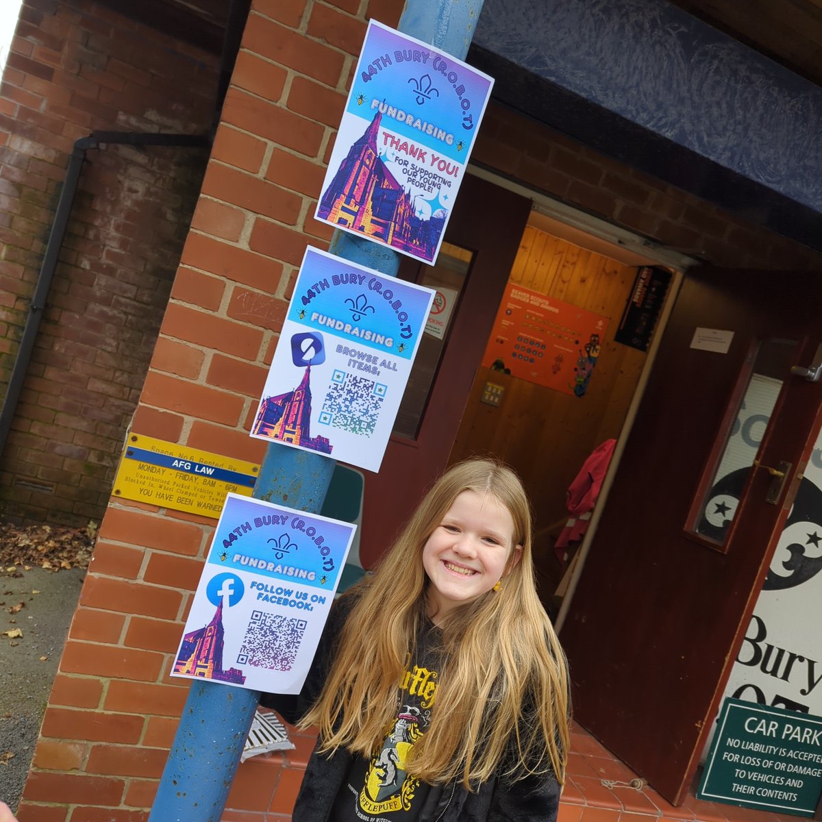 Doing her bit, helping to raise money for our scout group 😁⚜️

#brscouts <a href="/BRScouts/">Bury and Ramsbottom Scout District</a> <a href="/EPSElton/">Elton Primary School</a> <a href="/TommyToth6/">Tommy Toth</a>