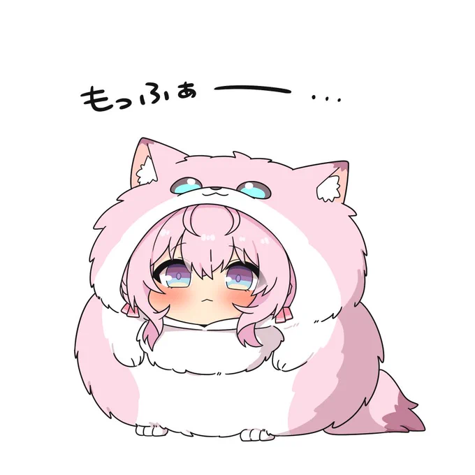 寒くなってきたので #こよりすけっち 