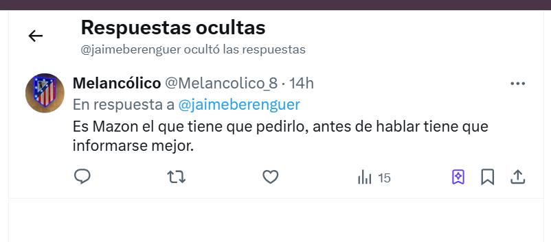 aniriagar's tweet photo. @jaimeberenguer Eres un farsante, antes de que ocultes mi respuesta ya que ocultas las que no son de tu palo, embustero https://t.co/sR9BbMLd5v