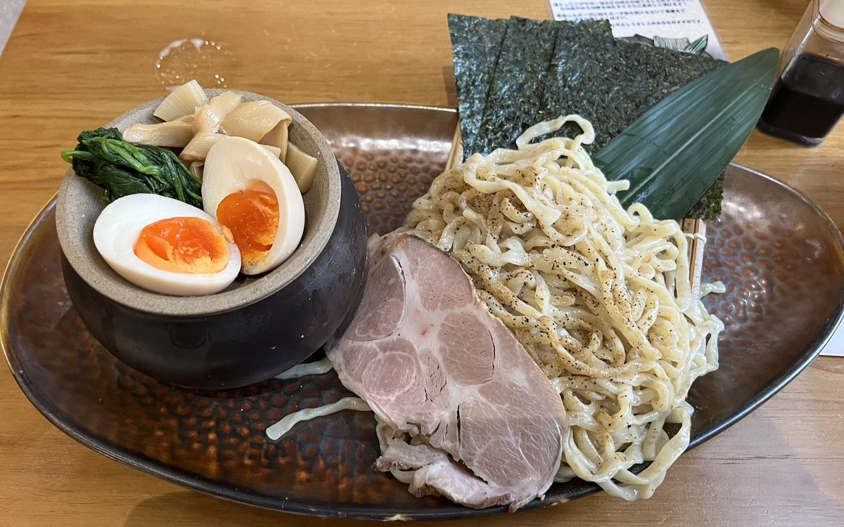 masashanghai's tweet photo. 益一が期間限定でつけ麺やってた🍜
うまかった！ https://t.co/6Gvnwp4mae